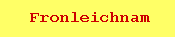 Fronleichnam