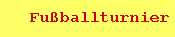 Fu�ballturnier